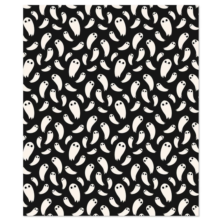 Hallmark Grinning Ghosts Throw Blanket, 50x60 5 Hallmark Grinning Ghosts Throw Blanket, 50x60 - Image 3