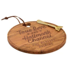 Hallmark Channel True Love Charcuterie Board With Spreader, 12"