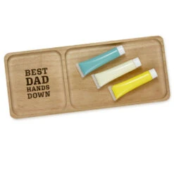 Hallmark Best Dad Hands Down Trinket Tray Handprint Kit, 12x5 10 Hallmark Best Dad Hands Down Trinket Tray Handprint Kit, 12x5 -Hallmark Shop Handprint Kit Trinket Tray for Dad 1BBY5000 03