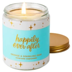Hallmark Happily Ever After Orange And Sparkling Pear Scented Jar Candle, 7 Oz. 9 Hallmark Happily Ever After Orange And Sparkling Pear Scented Jar Candle, 7 Oz. -Hallmark Shop Happily Ever After Orange and Pear Scented Jar Candle 1FCD1021 03