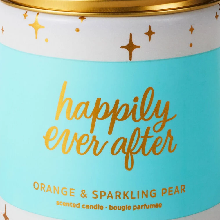Hallmark Happily Ever After Orange And Sparkling Pear Scented Jar Candle, 7 Oz. 6 Hallmark Happily Ever After Orange And Sparkling Pear Scented Jar Candle, 7 Oz. - Image 4