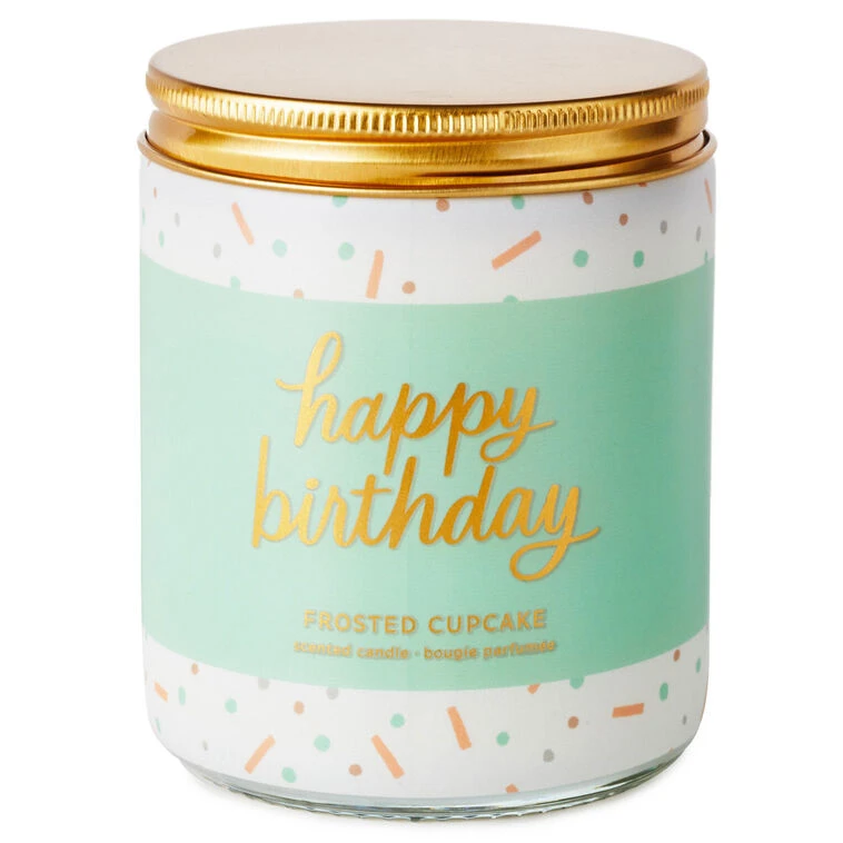 Hallmark Happy Birthday Scented Single-Wick Jar Candle, 7 Oz. 3 Hallmark Happy Birthday Scented Single-Wick Jar Candle, 7 Oz.