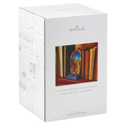 Hallmark Harry Potter™ Hogwarts™ Light-Up Bookshelf Decoration, 9.1" -Hallmark Shop Harry Potter Hogwarts Book Nook Decor With Light 1HPO1123 08