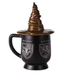 Hallmark Harry Potter™ Sorting Hat™ Mug With Sound, 13 Oz. -Hallmark Shop Harry Potter Talking Sorting Hat Mug With Lid 1HPO1120 02