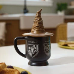 Hallmark Harry Potter™ Sorting Hat™ Mug With Sound, 13 Oz. -Hallmark Shop Harry Potter Talking Sorting Hat Mug With Lid 1HPO1120 07