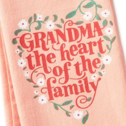 Hallmark Grandma Heart Of The Home Tea Towel, 18x26 -Hallmark Shop Heart of the Home Kitchen Towel for Grandma 1SNN1203 03