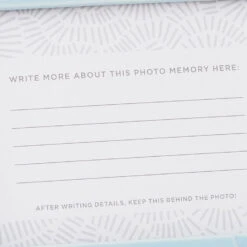 Hallmark Love This Chapter Picture Frame, 4x6 -Hallmark Shop Hearts on Pastel Blue 4x6 Picture Frame 1CAP1329 05