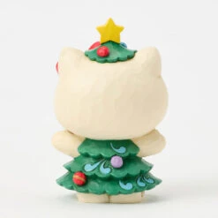 Enesco Jim Shore Sanrio Hello Kitty Christmas Tree Mini Figurine, 3.7" 7 Enesco Jim Shore Sanrio Hello Kitty Christmas Tree Mini Figurine, 3.7" -Hallmark Shop Hello Kitty in Christmas Tree Dress Mini Figurine 6017558 02