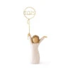 Willow Tree Here's To You 2025 Girl With Balloon Figurine, 6" H -Hallmark Shop Heres to You 2025 Girl With Balloon Figurine 28313 01
