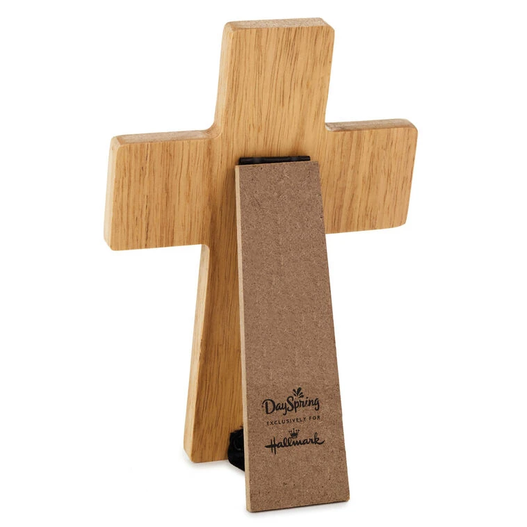 Hallmark Hope Will Not Disappoint Wood Cross Sign 4 Hallmark Hope Will Not Disappoint Wood Cross Sign - Image 2