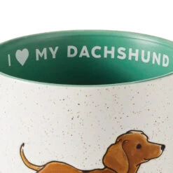 Hallmark I Heart My Dachshund Mug, 16 Oz. -Hallmark Shop I Heart My Dachshund Ceramic Mug 1MUG3601 03