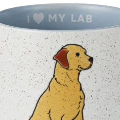 Hallmark I Heart My Lab Mug, 16 Oz. 8 Hallmark I Heart My Lab Mug, 16 Oz. -Hallmark Shop I Heart My Lab Ceramic Mug 1MUG3636 03