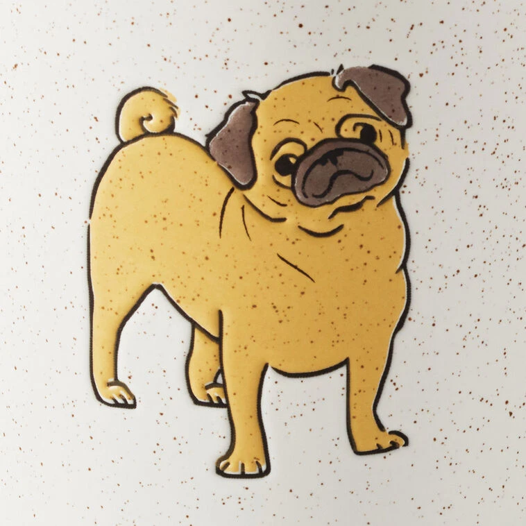 Hallmark I Heart My Pug Mug, 16 Oz. 6 Hallmark I Heart My Pug Mug, 16 Oz. - Image 4