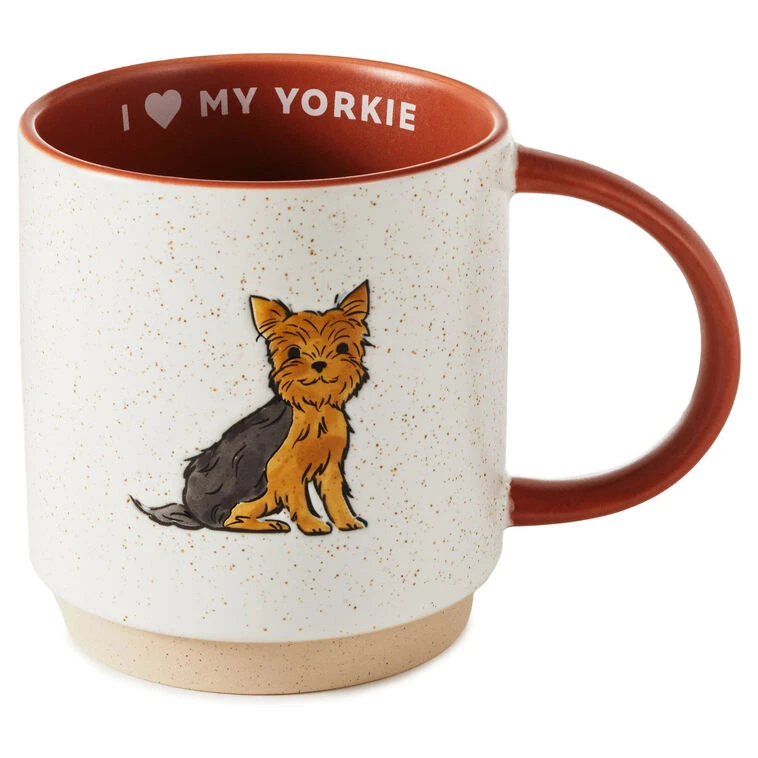 Hallmark I Heart My Yorkie Mug, 16 Oz. 3 Hallmark I Heart My Yorkie Mug, 16 Oz.