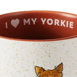 Hallmark I Heart My Yorkie Mug, 16 Oz. 8 Hallmark I Heart My Yorkie Mug, 16 Oz. -Hallmark Shop I Heart My Yorkie Ceramic Mug 1MUG3606 03