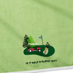 Hallmark Golf O'Clock Tea Towel, 18x26 -Hallmark Shop Its Golf OClock Kitchen Towel 1SNN1210 04