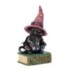 Enesco Jim Shore Black Cat On Book Halloween Figurine, 5.7" H -Hallmark Shop Jim Shore Black Cat on Book Halloween Figurine 6016645 01