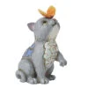 Enesco Jim Shore Cat And Butterfly Mini Figurine, 3.2" -Hallmark Shop Jim Shore Cat and Butterfly Mini Figurine 6016382 01