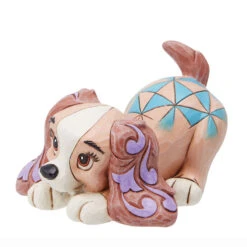 Enesco Jim Shore Disney Lady The Dog Mini Figurine, 2.5" -Hallmark Shop Jim Shore Disney Lady Mini Figurine 6014332 03