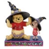 Enesco Jim Shore Disney Winnie The Pooh And Piglet In Witch Hats Figurine, 6" -Hallmark Shop Jim Shore Disney Pooh and Piglet Witch Hats Figurine 6016595 01