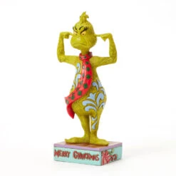 Enesco Jim Shore Grinch Plugging His Ears Figurine, 7" -Hallmark Shop Jim Shore Grinch Plugging His Ears Figurine 6017067 04