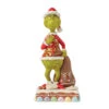 Enesco Jim Shore Grinch With Presents Eating Gingerbread Figurine, 8" -Hallmark Shop Jim Shore Grinch With Gifts and Gingerbread Figurine 6017058 01