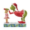 Enesco Jim Shore Grinch Patting Cindy Lou's Head Figurine, 5.4" 1 Enesco Jim Shore Grinch Patting Cindy Lou's Head Figurine, 5.4" -Hallmark Shop Jim Shore Grinch and Cindy Lou Who Figurine 6017061 01