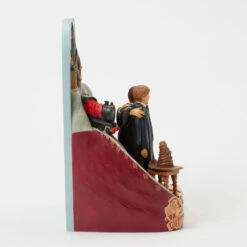 Enesco Jim Shore Harry Potter, Ron And Hermione With Train Figurine, 9" 13 Enesco Jim Shore Harry Potter, Ron And Hermione With Train Figurine, 9" -Hallmark Shop Jim Shore Harry Potter and Friends Resin Statue 6016707 06