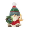 Enesco Jim Shore Heartwood Creek Holiday Gnome With Candle Figurine, 4.33" 1 Enesco Jim Shore Heartwood Creek Holiday Gnome With Candle Figurine, 4.33" -Hallmark Shop Jim Shore Holiday Gnome With Candlestick Figurine 6017286 01