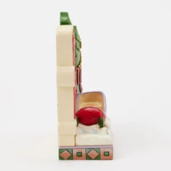 Enesco Jim Shore Heartwood Creek Merry Christmas Lodge Sign Figurine, 5.63" -Hallmark Shop Jim Shore Merry Christmas Sign With Sleigh Figurine 6017033 04