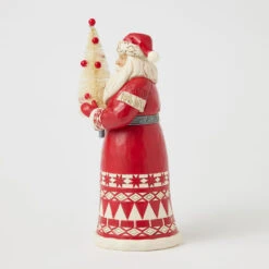 Enesco Jim Shore Nordic Noel Santa With Sisal Tree Figurine, 10.04" 8 Enesco Jim Shore Nordic Noel Santa With Sisal Tree Figurine, 10.04" -Hallmark Shop Jim Shore Nordic Santa Holding Sisal Tree Figurine 6017043 03