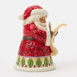 Enesco Jim Shore Heartwood Creek Santa With List Mini Figurine, 3.86" -Hallmark Shop Jim Shore Santa Checking List Mini Figurine 6017275 04