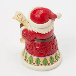 Enesco Jim Shore Heartwood Creek Santa With List Mini Figurine, 3.86" -Hallmark Shop Jim Shore Santa Checking List Mini Figurine 6017275 05