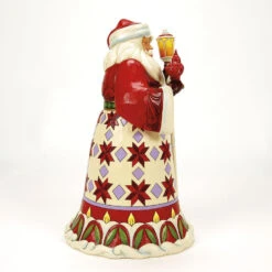 Enesco Jim Shore Heartwood Creek Santa Cardinal On Hand Figurine, 12.12" 9 Enesco Jim Shore Heartwood Creek Santa Cardinal On Hand Figurine, 12.12" -Hallmark Shop Jim Shore Santa Holding Cardinal and Lantern Figurine 6017002 04