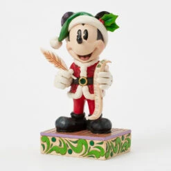 Enesco Jim Shore Disney Santa Mickey Checks His List Figurine, 7.75" -Hallmark Shop Jim Shore Santa Mickey Checking His List Figurine 6016890 04