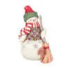 Enesco Jim Shore Heartwood Creek Snowman With Peeking Dog Figurine, 7" 2 Enesco Jim Shore Heartwood Creek Snowman With Peeking Dog Figurine, 7" -Hallmark Shop Jim Shore Snowman With Puppy Figurine 6017014 01
