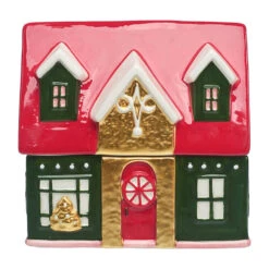 Jingle Berries And Juniper Scented Ceramic Green House Candle