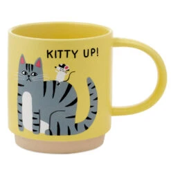 Hallmark Kitty Up Funny Mug, 16 Oz.