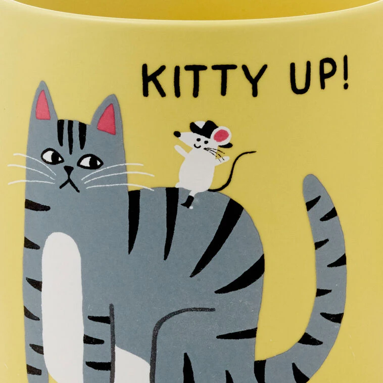 Hallmark Kitty Up Funny Mug, 16 Oz. 5 Hallmark Kitty Up Funny Mug, 16 Oz. - Image 3