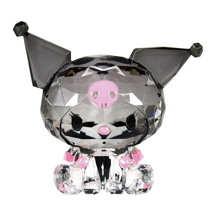 Enesco Hello Kitty Kuromi Facets Figurine, 3.3" 3 Enesco Hello Kitty Kuromi Facets Figurine, 3.3"