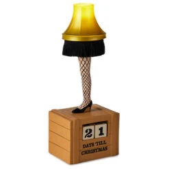 Hallmark A Christmas Story™ Leg Lamp Christmas Countdown Calendar Figurine With Light 9 Hallmark A Christmas Story™ Leg Lamp Christmas Countdown Calendar Figurine With Light -Hallmark Shop Leg Lamp Countdown Calendar Statue With Light 1XKT6151 03