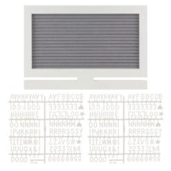 Hallmark Letter Board And Ribbon Holder Wall Decor -Hallmark Shop Letter Board and Ribbon Holder Wall Decor 1BBY4856 04