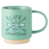 Hallmark Life's New Adventures Mug, 16 Oz. -Hallmark Shop Life Is Made for New Adventures Ceramic Mug 1MUG3619 01