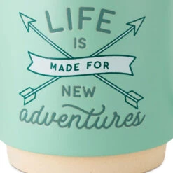 Hallmark Life's New Adventures Mug, 16 Oz. -Hallmark Shop Life Is Made for New Adventures Ceramic Mug 1MUG3619 03