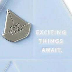 Hallmark Sailboat-Shaped Trinket Dish With Token -Hallmark Shop Light Blue SailboatShaped Trinket Dish With Token 1BIT2002 05