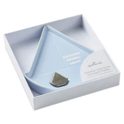 Hallmark Sailboat-Shaped Trinket Dish With Token -Hallmark Shop Light Blue SailboatShaped Trinket Dish With Token 1BIT2002 06
