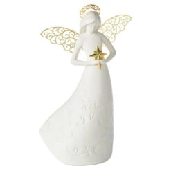 Hallmark Joanne's Angels Rejoice Lighted Angel Figurine, 12"