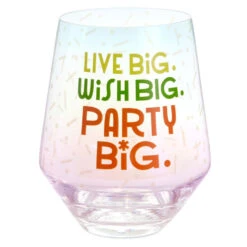 Hallmark Live Big Jumbo Stemless Wine Glass, 43 Oz.