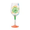 Lolita Happy 60th Birthday Handpainted Wine Glass, 15 Oz. -Hallmark Shop Lolita 60th Birthday Wine Glass 6010653 01