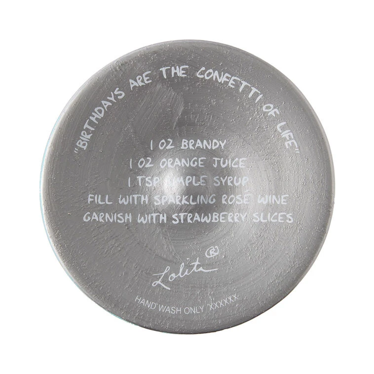Lolita Birthdays Are The Confetti Of Life Handpainted Wine Glass, 15 Oz. 6 Lolita Birthdays Are The Confetti Of Life Handpainted Wine Glass, 15 Oz. - Image 4
